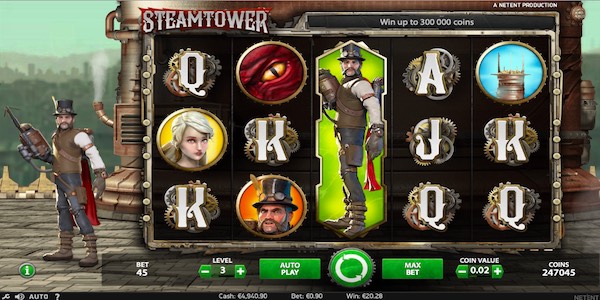 Steam tower slot demo games